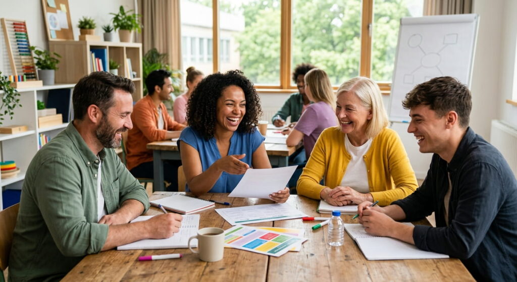 glückliche Menschen Kurs Bildung Seminar kursuebersichten.de Startseite Sidebar